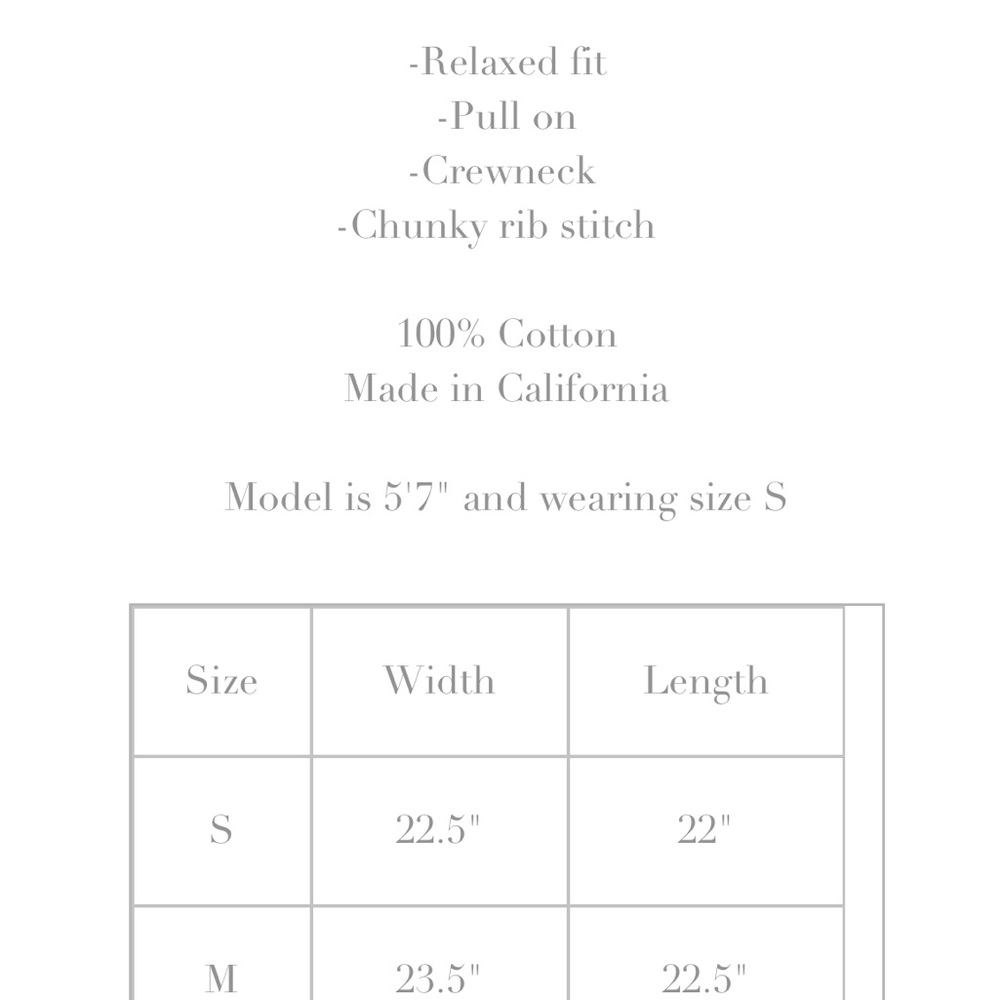 It Is Well L.A. Chunky Pullover Sweater in Camel - Picture 3 of 7